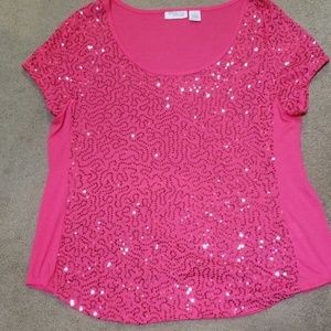 Sequin top